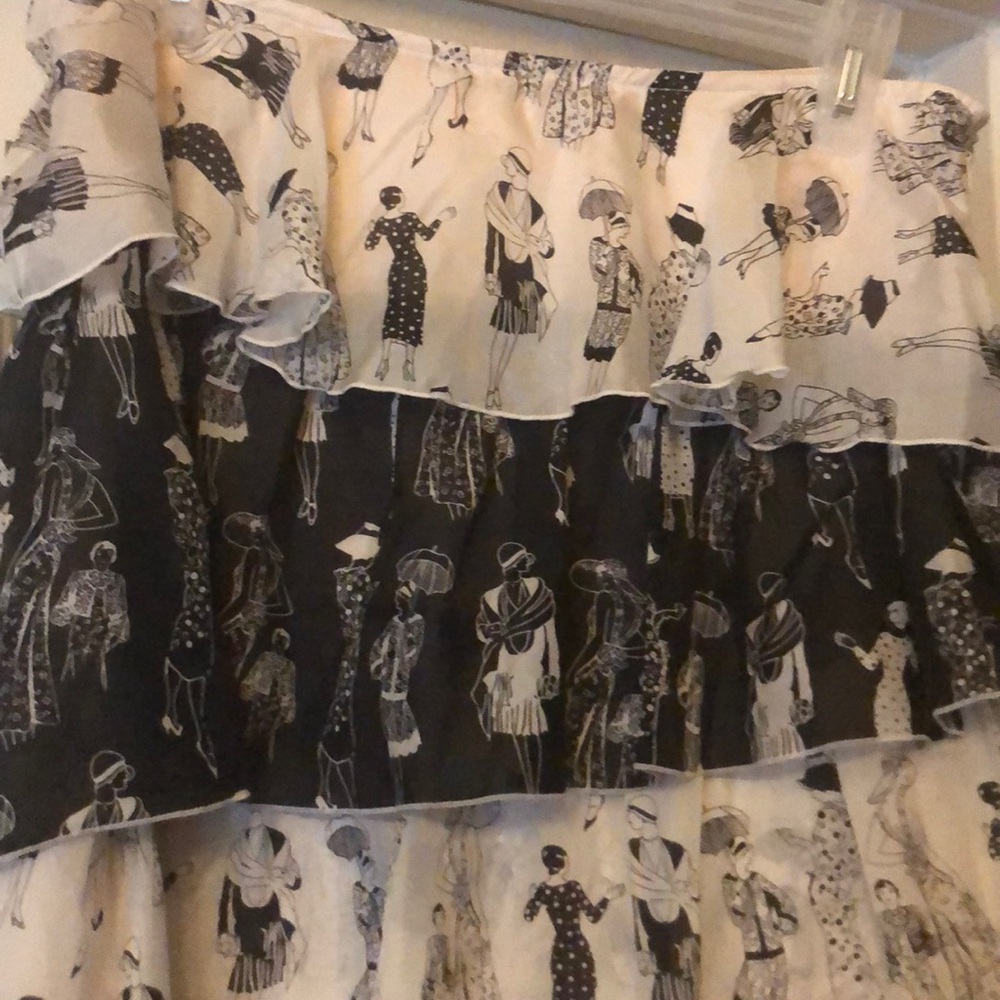 Beautiful Sharon Tang layered skirt